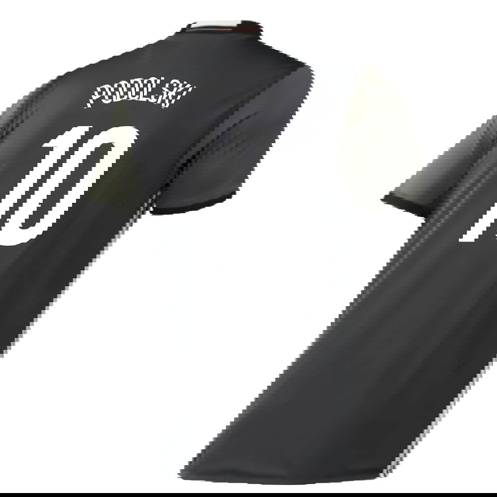 Germany 2015-16 Away Shirt ((Excellent) M) (Podolski 10)