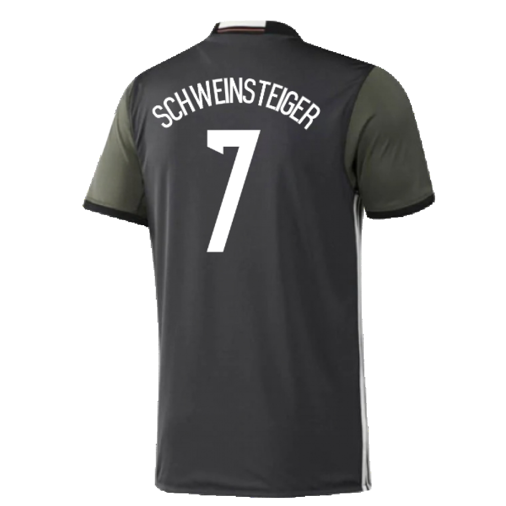 Germany 2015-16 Away Shirt ((Excellent) S) (Schweinsteiger 7)