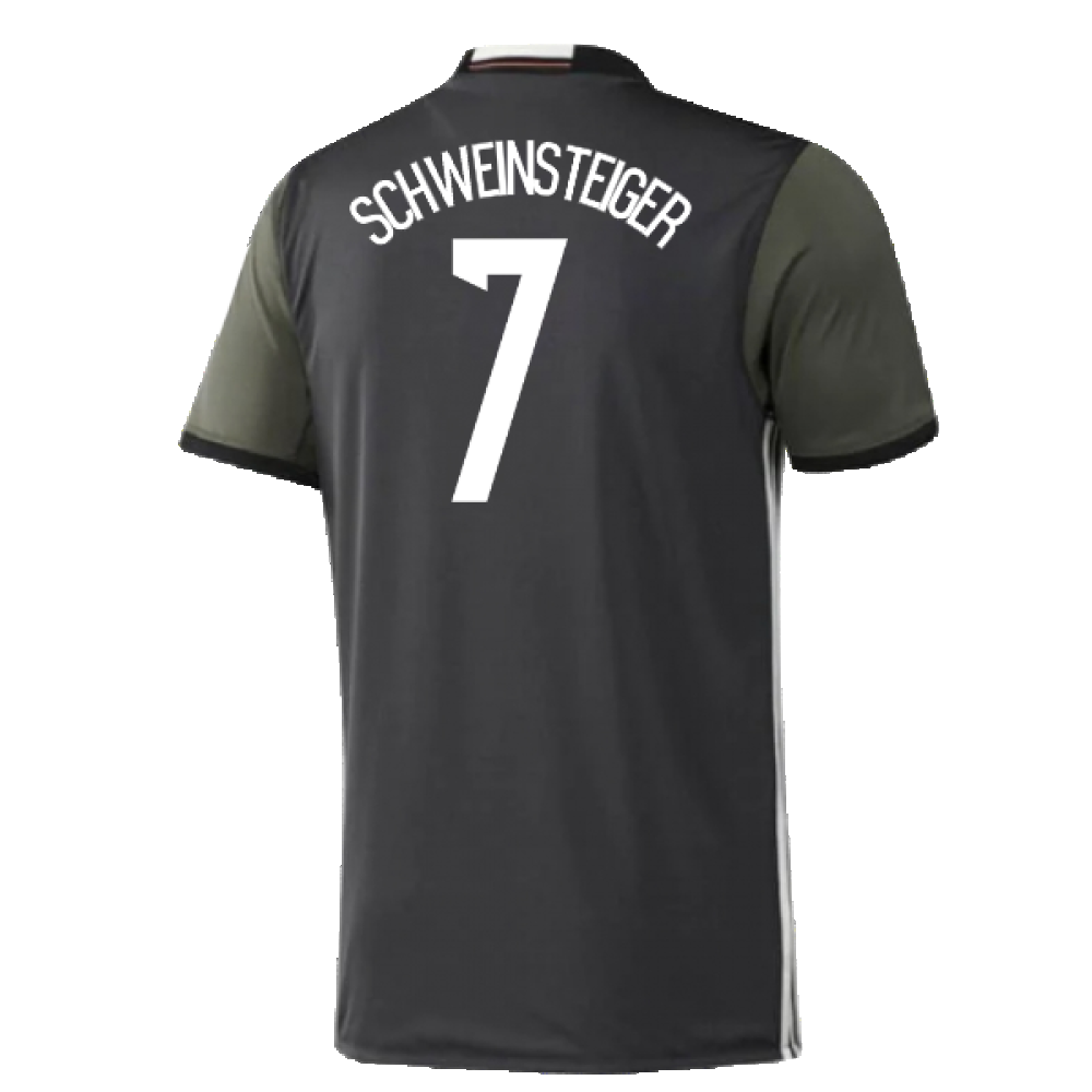 Germany 2015-16 Away Shirt ((Excellent) S) (Schweinsteiger 7)