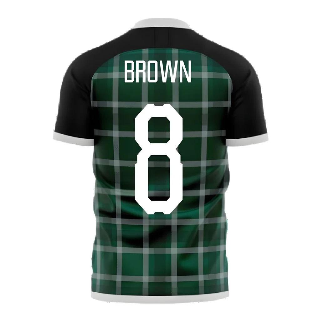 Glasgow Greens 2025-2026 Away Concept Shirt (Libero) (BROWN 8)