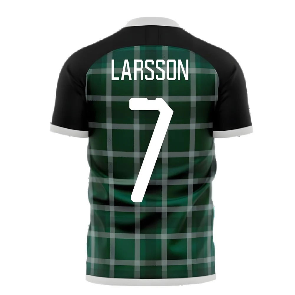 Glasgow Greens 2025-2026 Away Concept Shirt (Libero) (LARSSON 7)