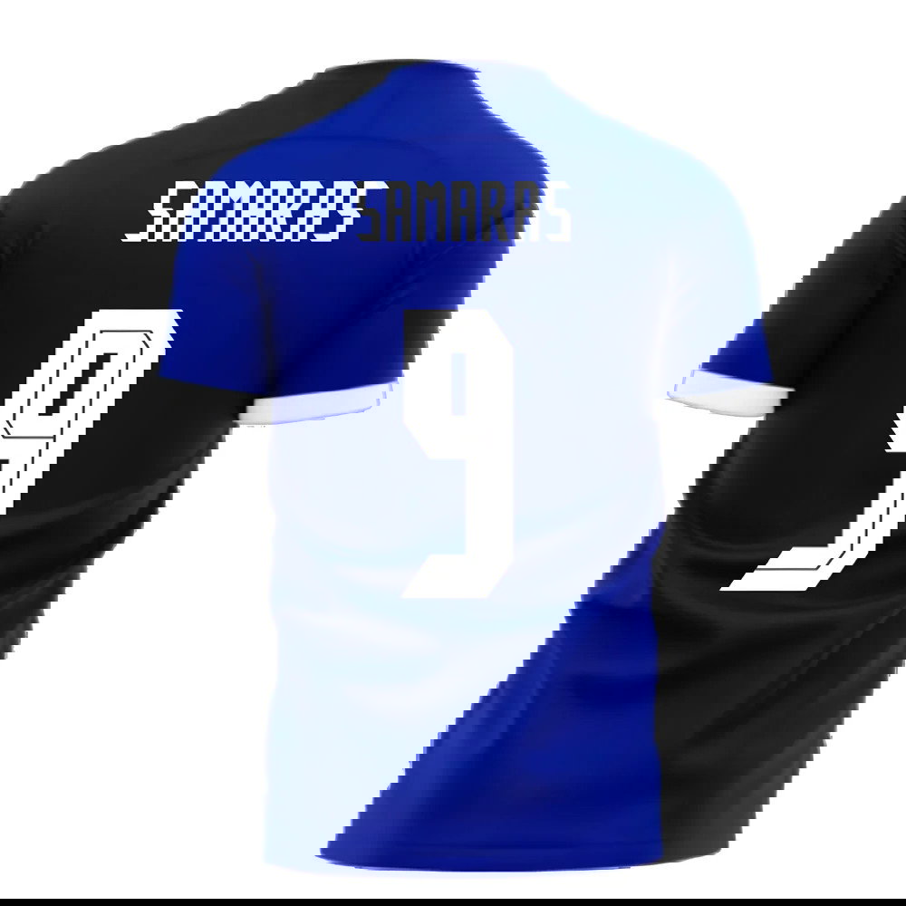 Greece 2025-2026 Away Concept Football Kit (Libero) (SAMARAS 9)