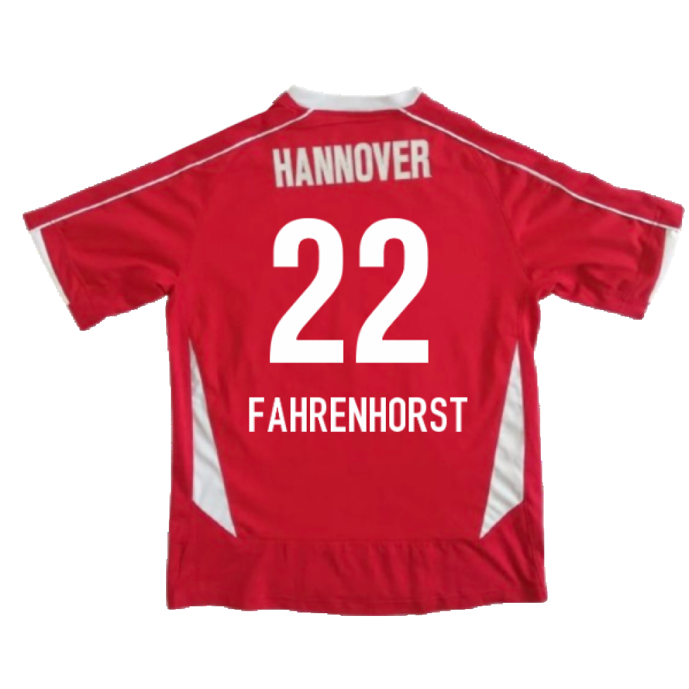 Hannover 2008-09 Home Shirt ((Excellent) M) (Fahrenhorst 22)