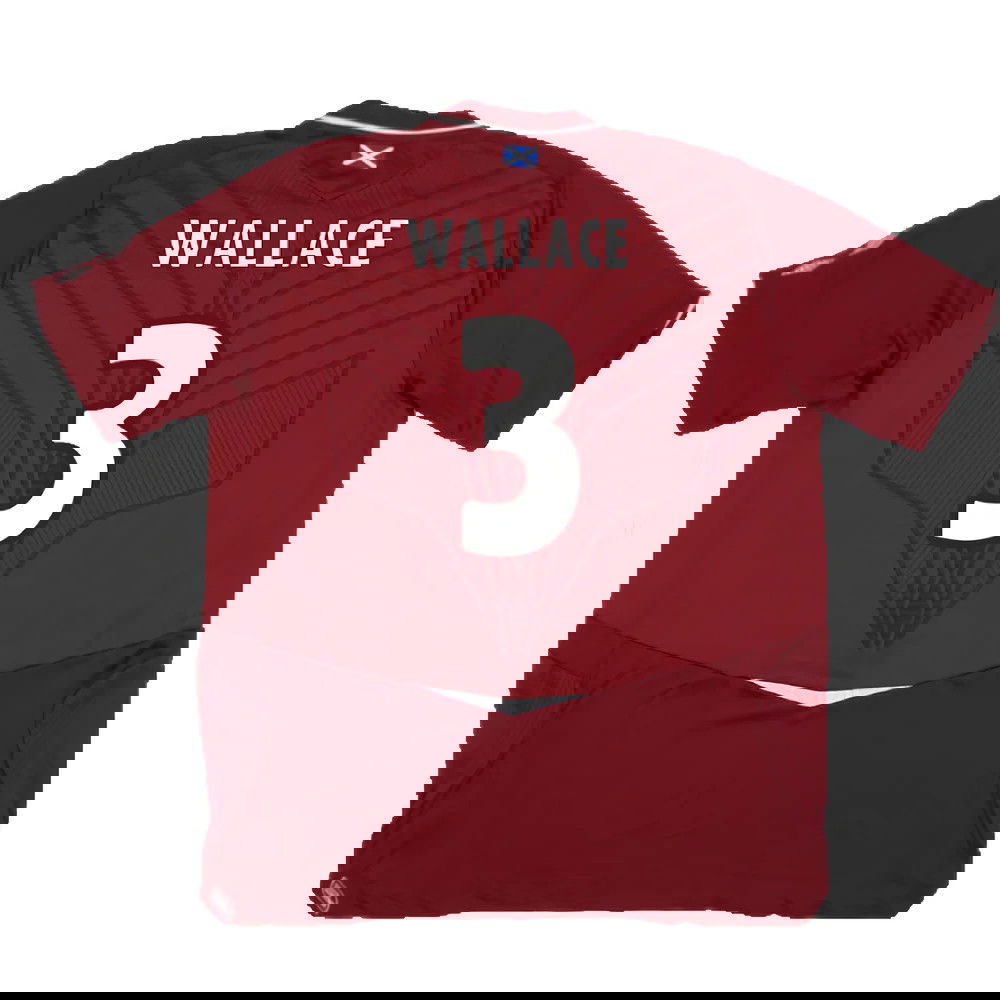 Hearts 2008-09 Home Shirt ((Good) XXL) (Wallace 3)