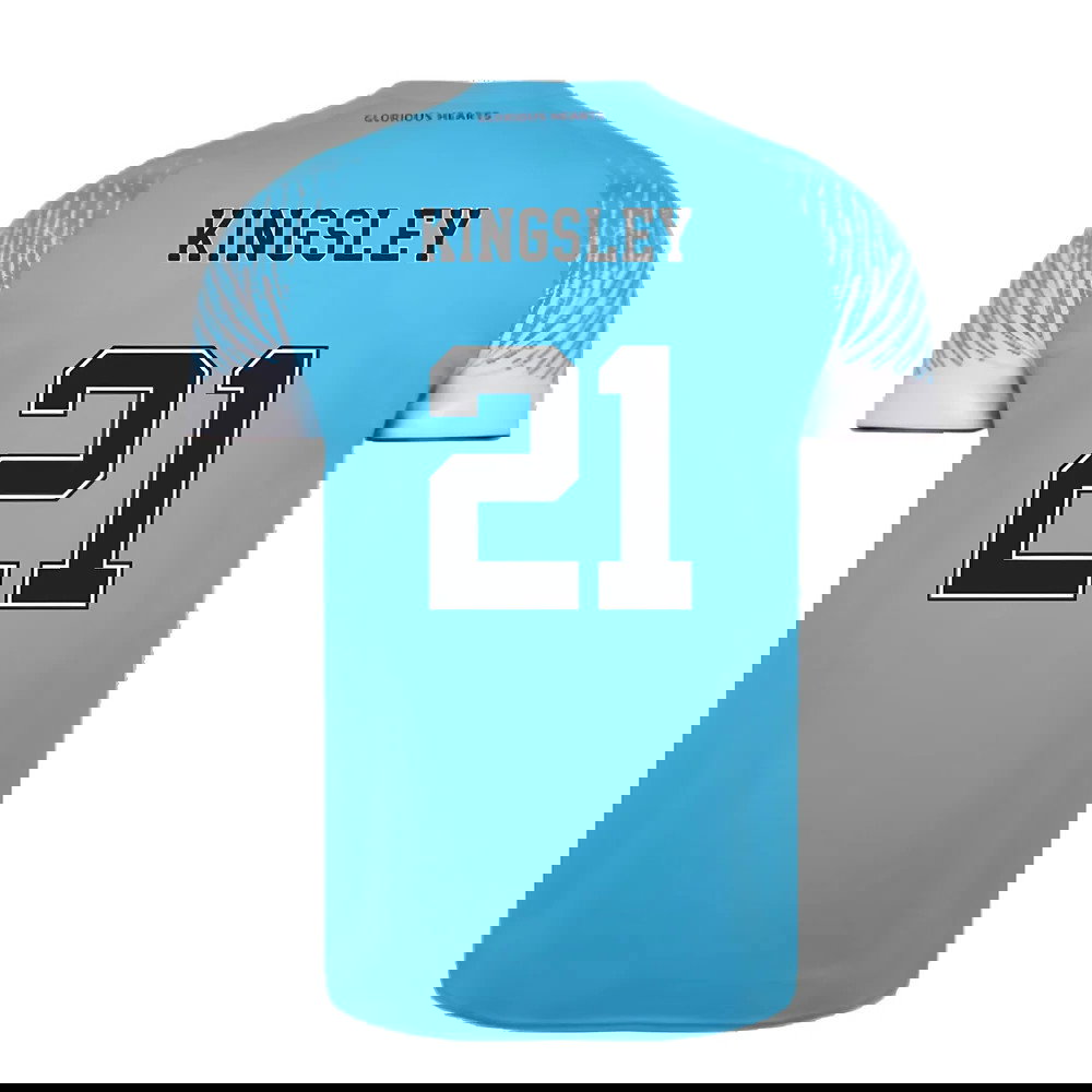 Hearts 2020-21 Away Shirt (S) (Kingsley 21) (Mint)