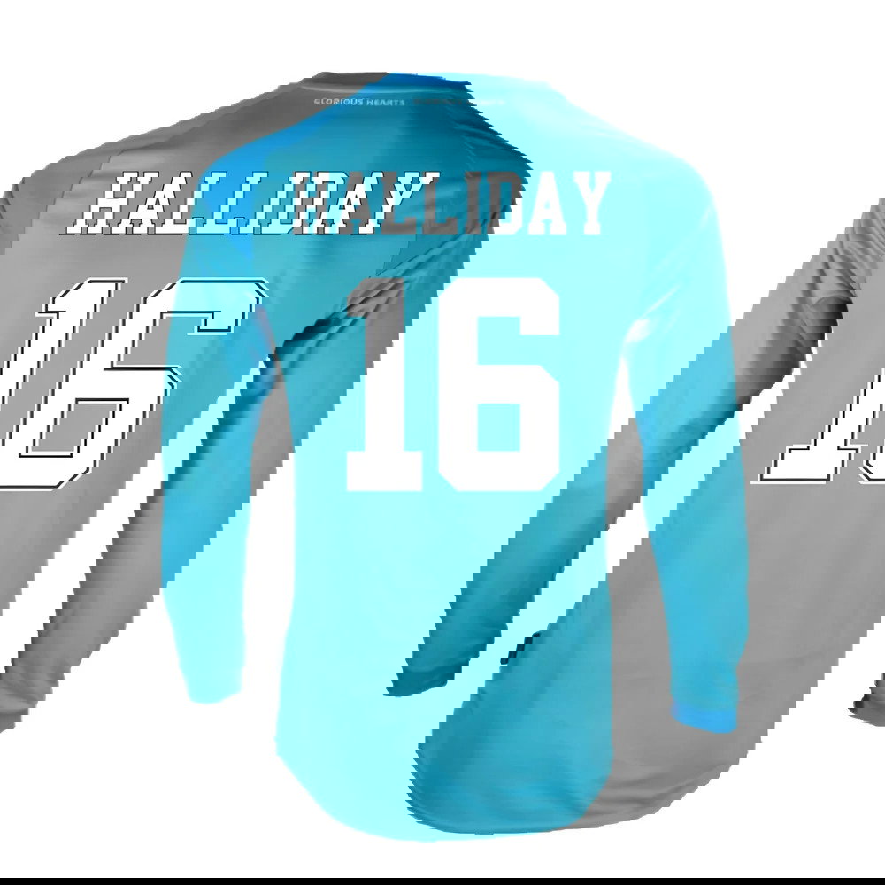 Hearts 2020-21 GK Home Long Sleeve Shirt (L) (Halliday 16) (Excellent)