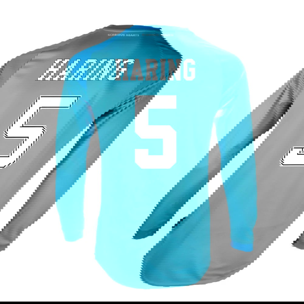 Hearts 2020-21 GK Home Long Sleeve Shirt (L) (Haring 5) (Excellent)