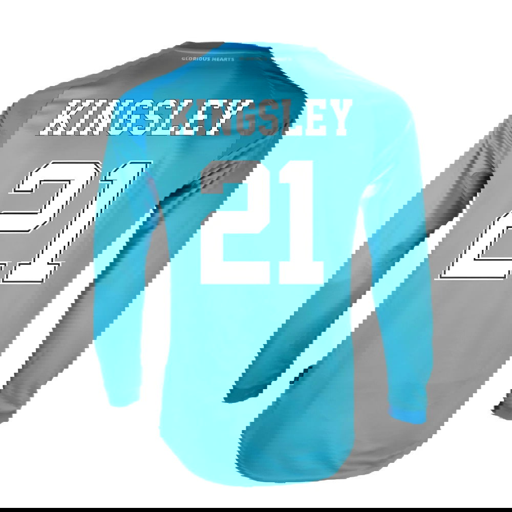 Hearts 2020-21 GK Home Long Sleeve Shirt (L) (Kingsley 21) (Excellent)