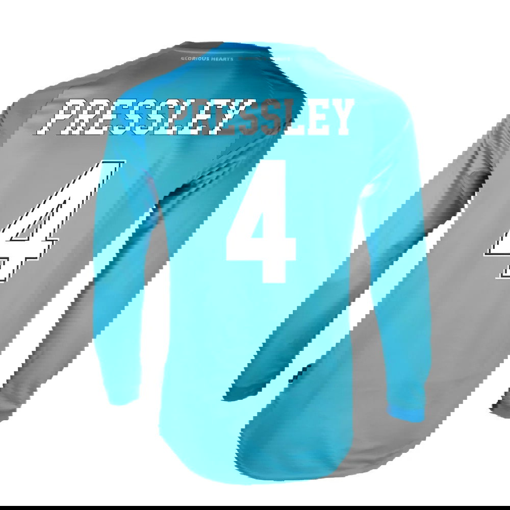 Hearts 2020-21 GK Home Long Sleeve Shirt (L) (PRESSLEY 4) (Excellent)