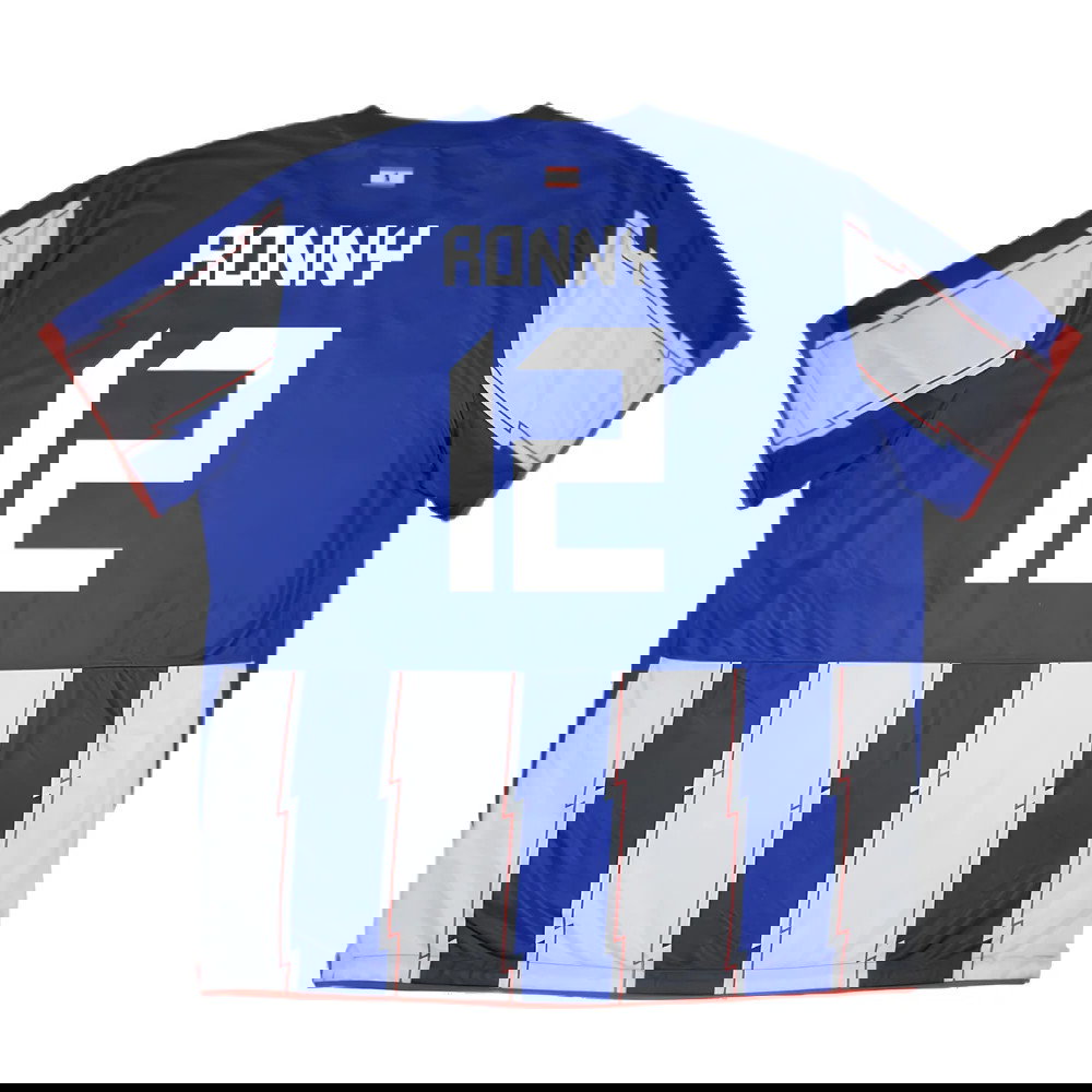 Hertha Berlin 2010-11 Home Shirt (S) (Excellent) (Ronny 12)