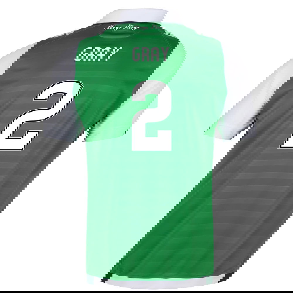 Hibernian 2017-18 Home Shirt (Excellent) (Gray 2)