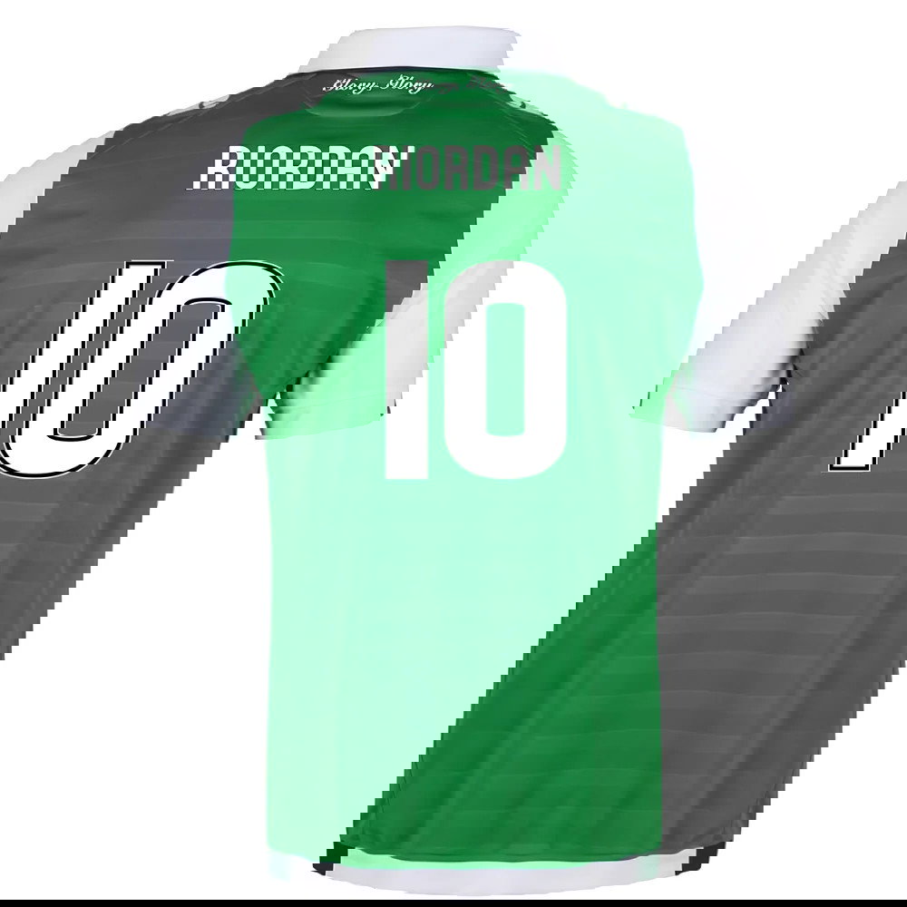 Hibernian 2017-18 Home Shirt (Excellent) (Riordan 10)