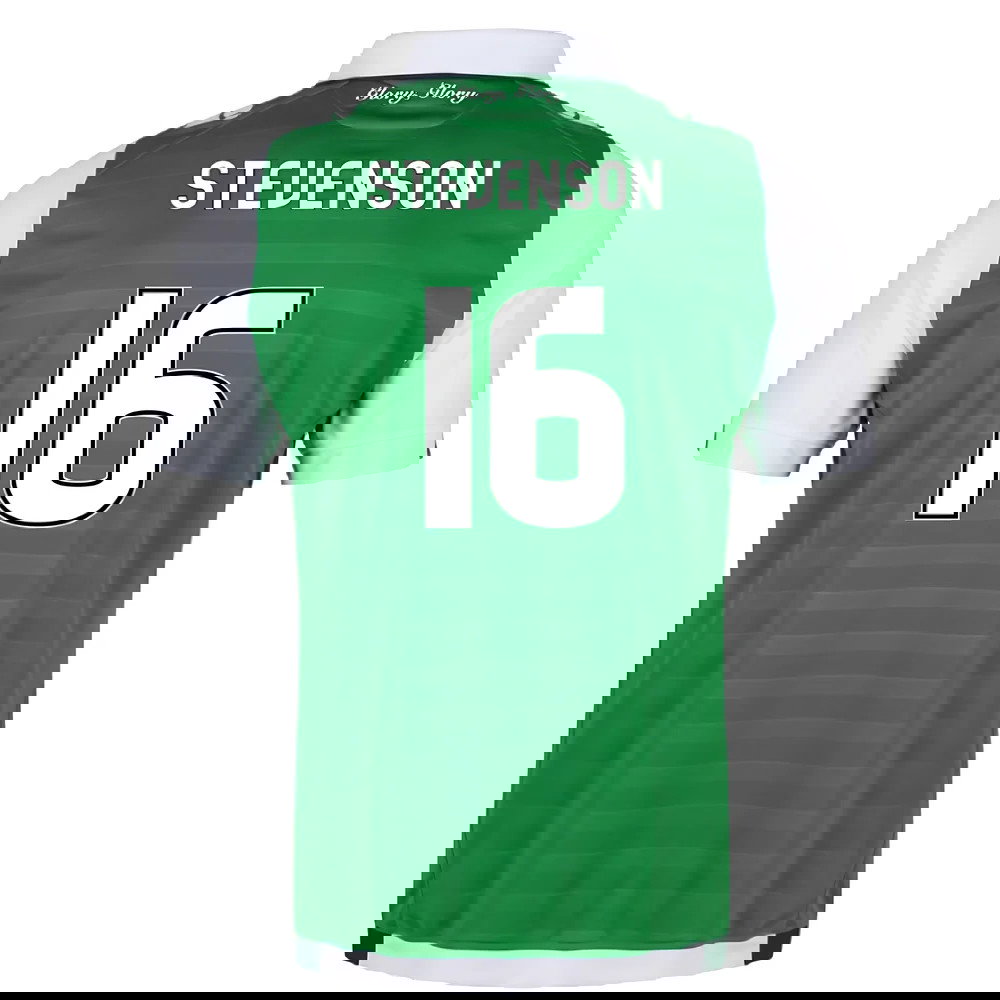 Hibernian 2017-18 Home Shirt (Excellent) (Stevenson 16)