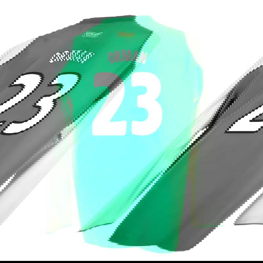 Hibs 2004-05 Long Sleeve Home Shirt ((Very Good) XL) (Orman 23)