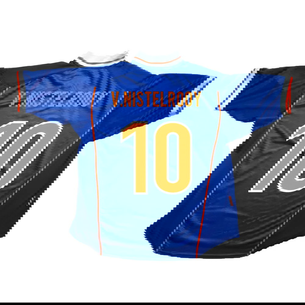 Holland 1998-00 Away (S) (Excellent) (V.Nistelrooy 10)