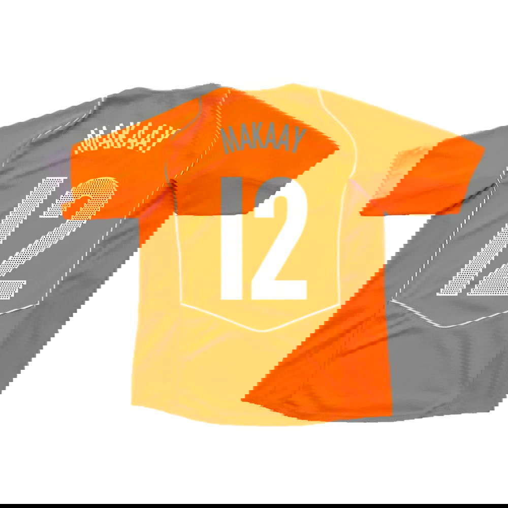 Holland 2004-05 Home Shirt ((Very Good) XXL) (Makaay 12)