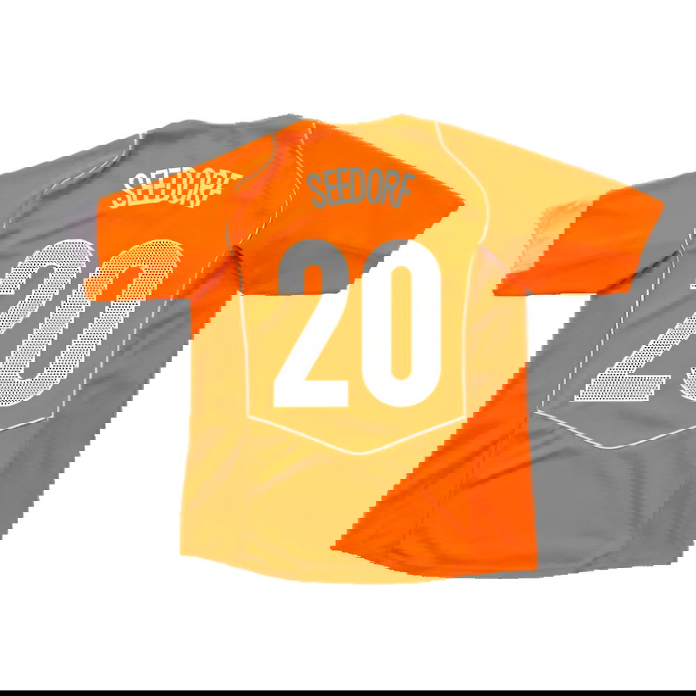 Holland 2004-05 Home Shirt ((Very Good) XXL) (Seedorf 20)