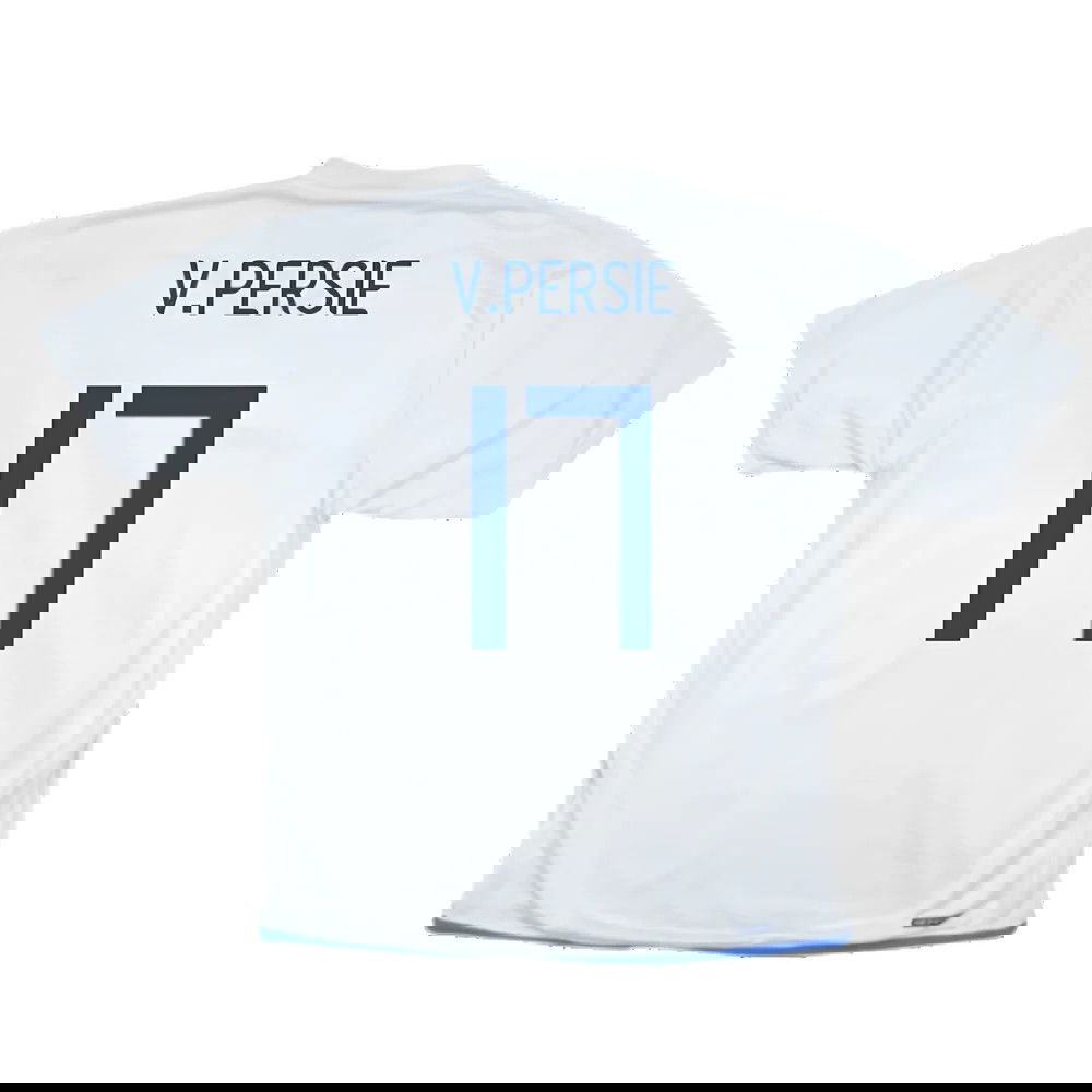 Holland 2006-08 Away Shirt ((Very Good) S) (V.Persie 17)