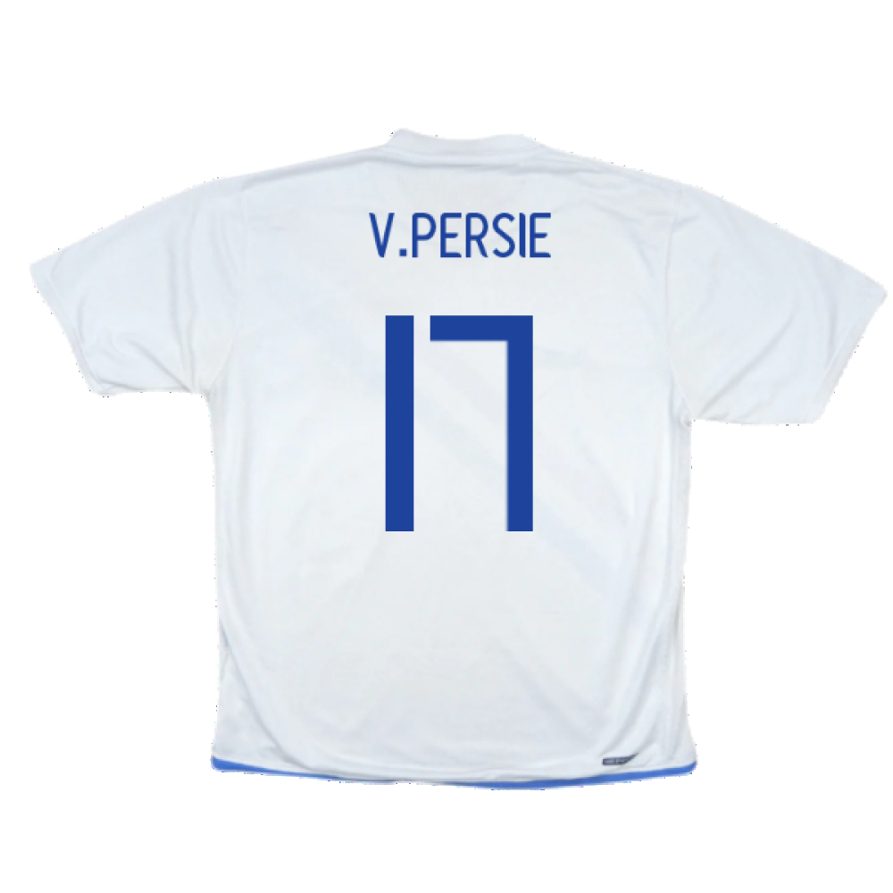 Holland 2006-08 Away Shirt ((Very Good) S) (V.Persie 17)