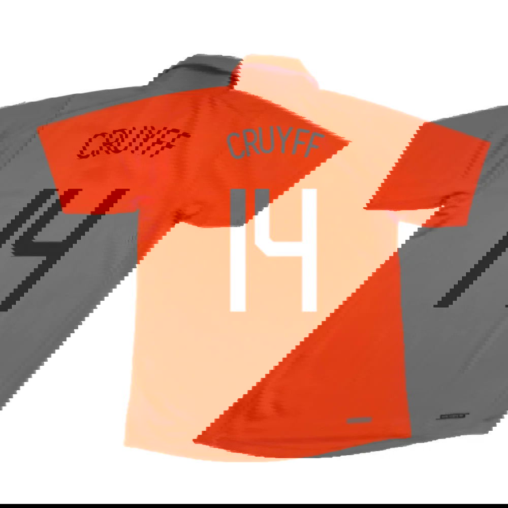 Holland 2006-08 Home Shirt (M) ((Good) M) (Cruyff 14)