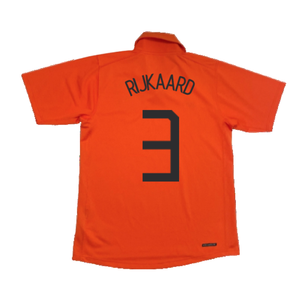 Holland 2006-08 Home Shirt (M) ((Good) M) (Rijkaard 3)