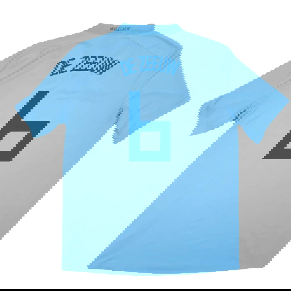 Holland 2008-10 Away Shirt (XL) (Excellent) (De Zeeuw 6)