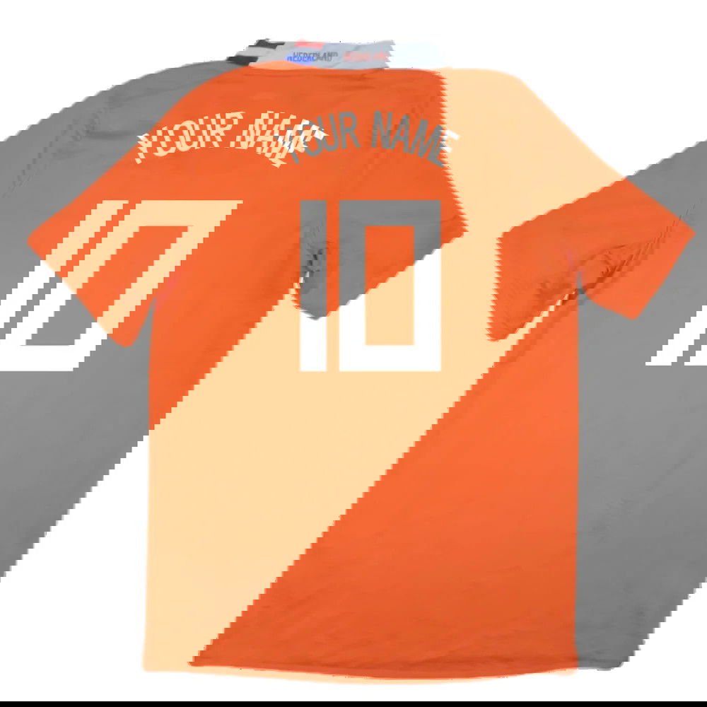 Holland 2008-10 Home Shirt ((Excellent) M) (Your Name)