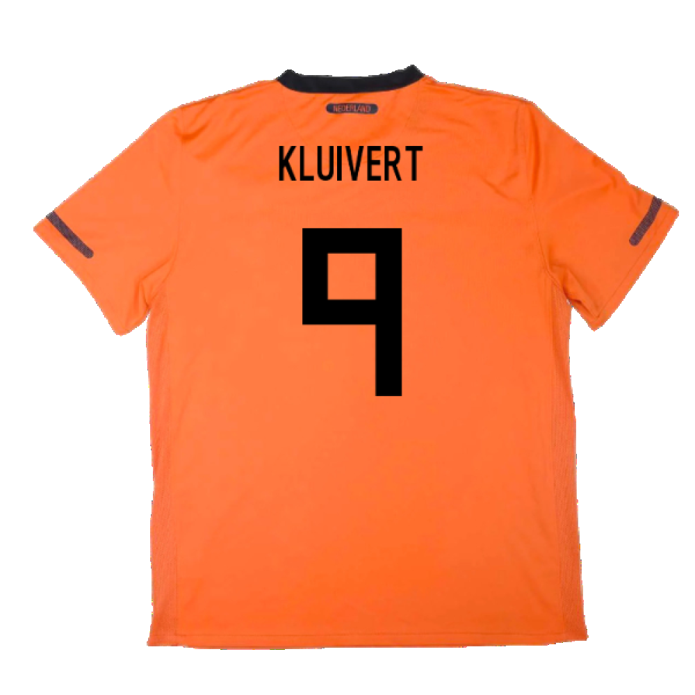Holland 2010-11 Home Shirt (3xl) ((Very Good) 3XL) (Kluivert 9)