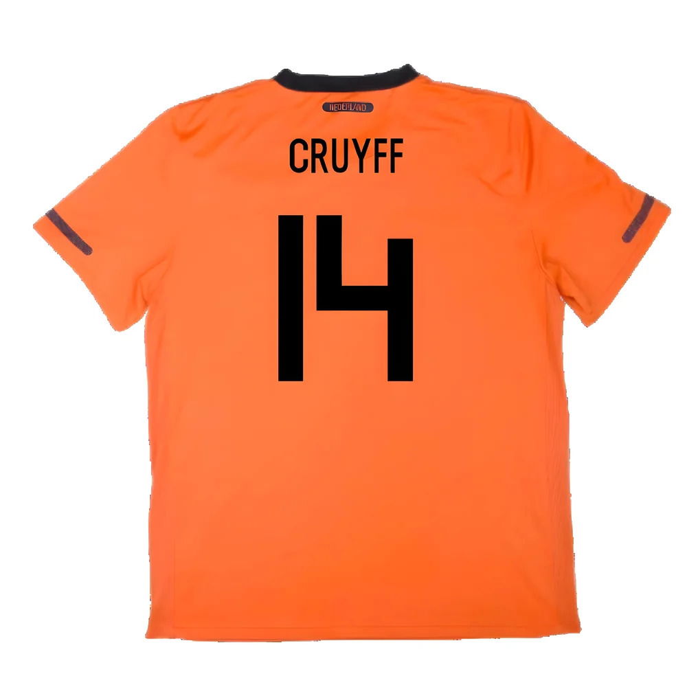 Holland 2010-11 Home Shirt ((Excellent) S) (Cruyff 14)