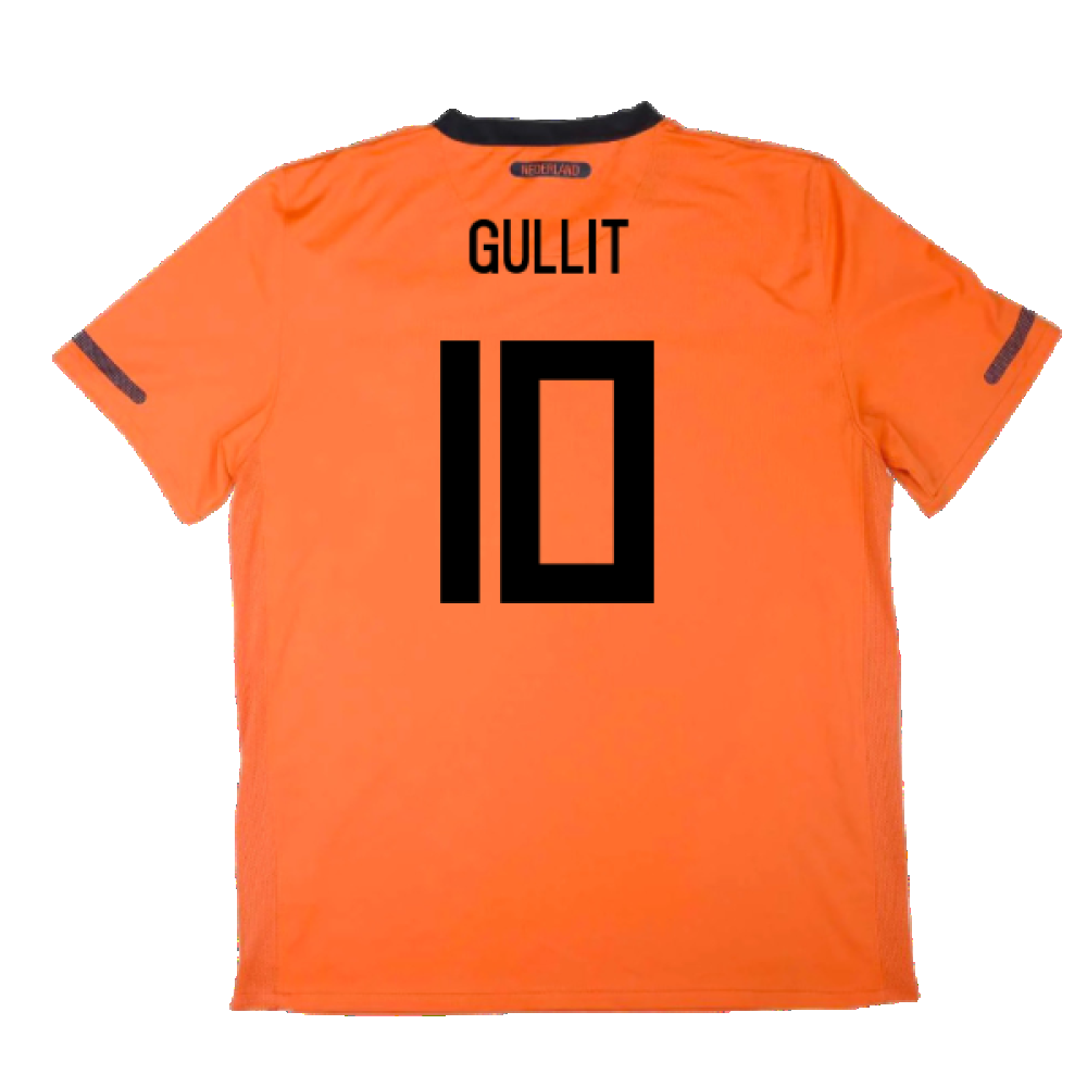 Holland 2010-11 Home Shirt ((Excellent) S) (Gullit 10)