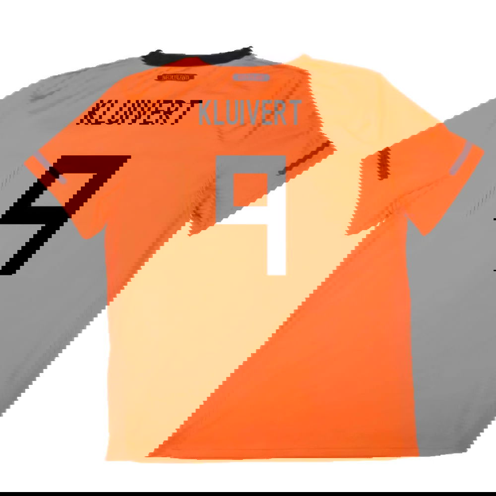 Holland 2010-11 Home Shirt ((Excellent) S) (Kluivert 9)