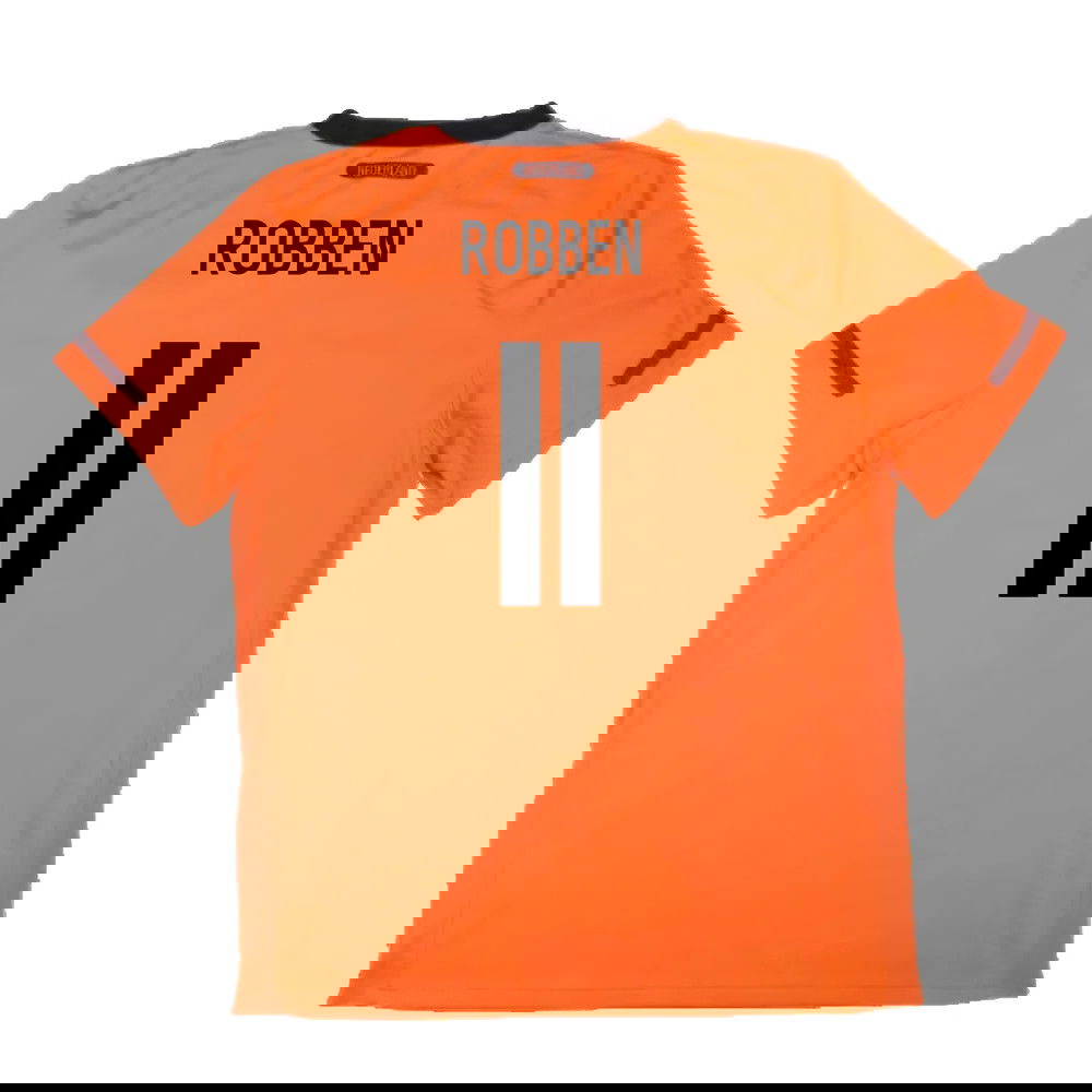 Holland 2010-11 Home Shirt ((Excellent) S) (Robben 11)