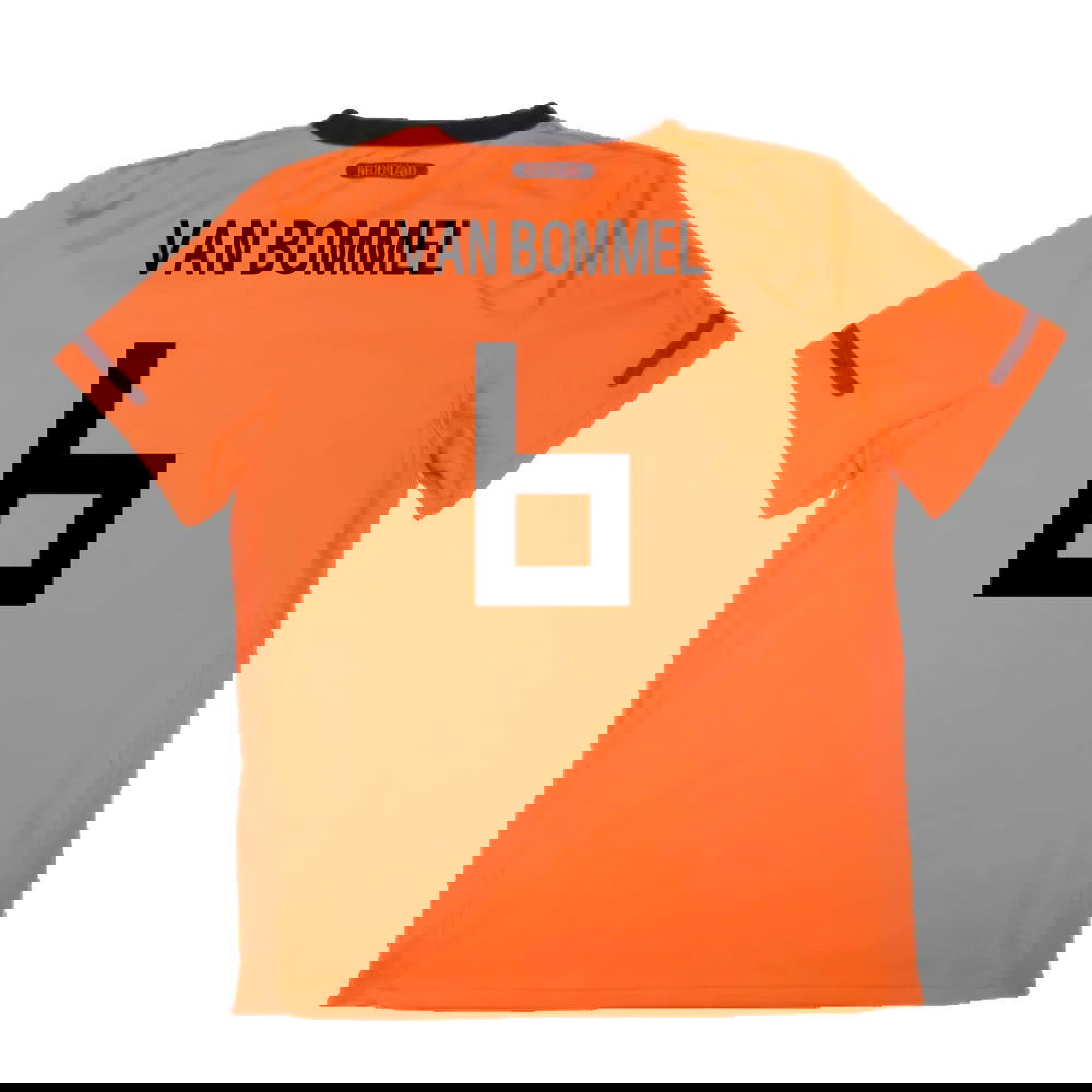 Holland 2010-11 Home Shirt ((Excellent) S) (Van Bommel 6)