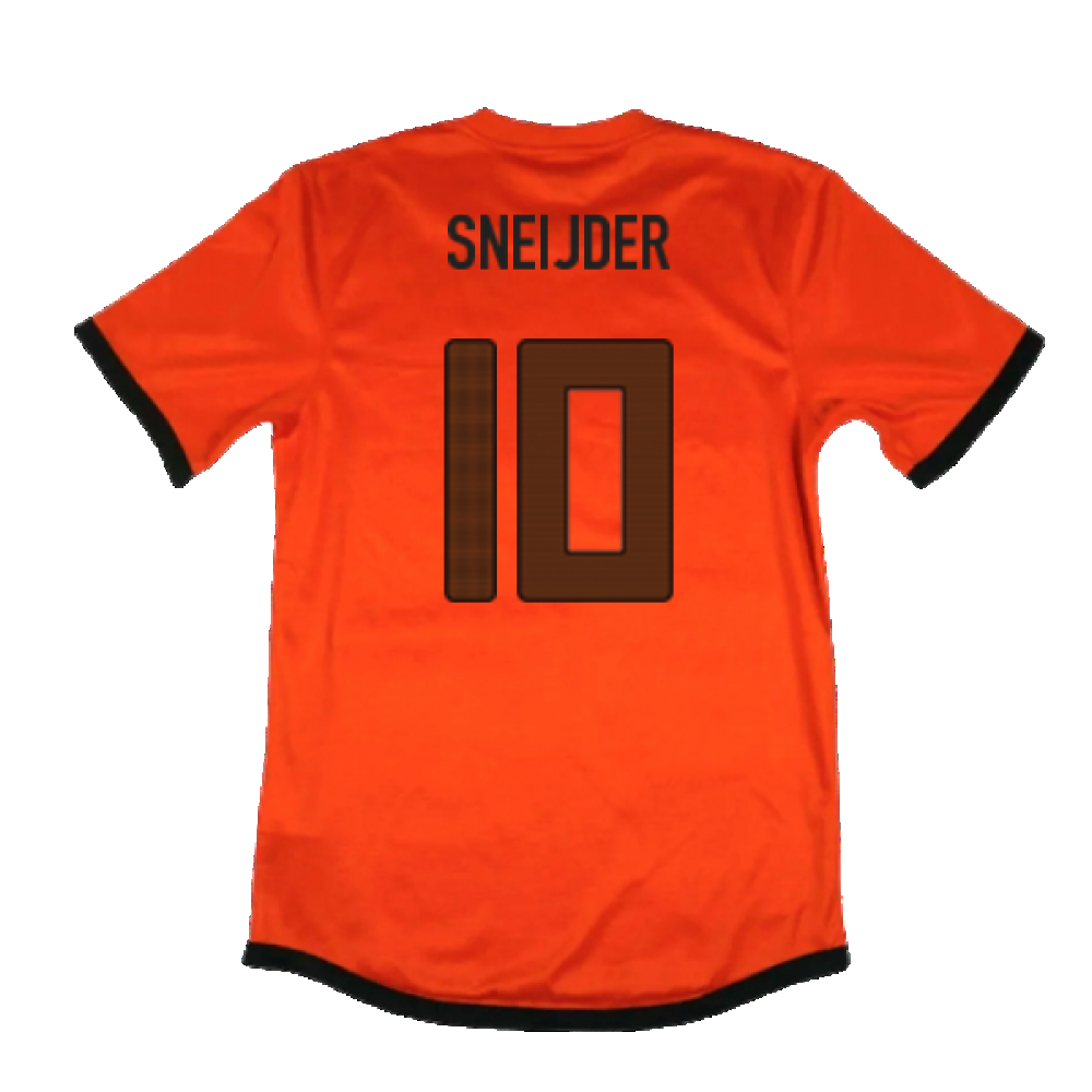 Holland 2012-13 Home Shirt ((Very Good) S) (Sneijder 10)