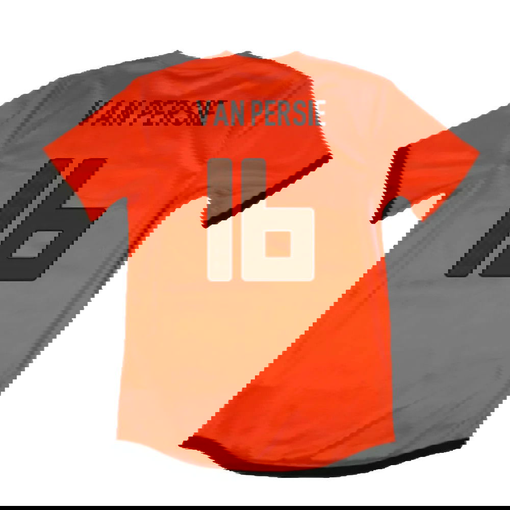 Holland 2012-13 Home Shirt ((Very Good) S) (Van Persie 16)