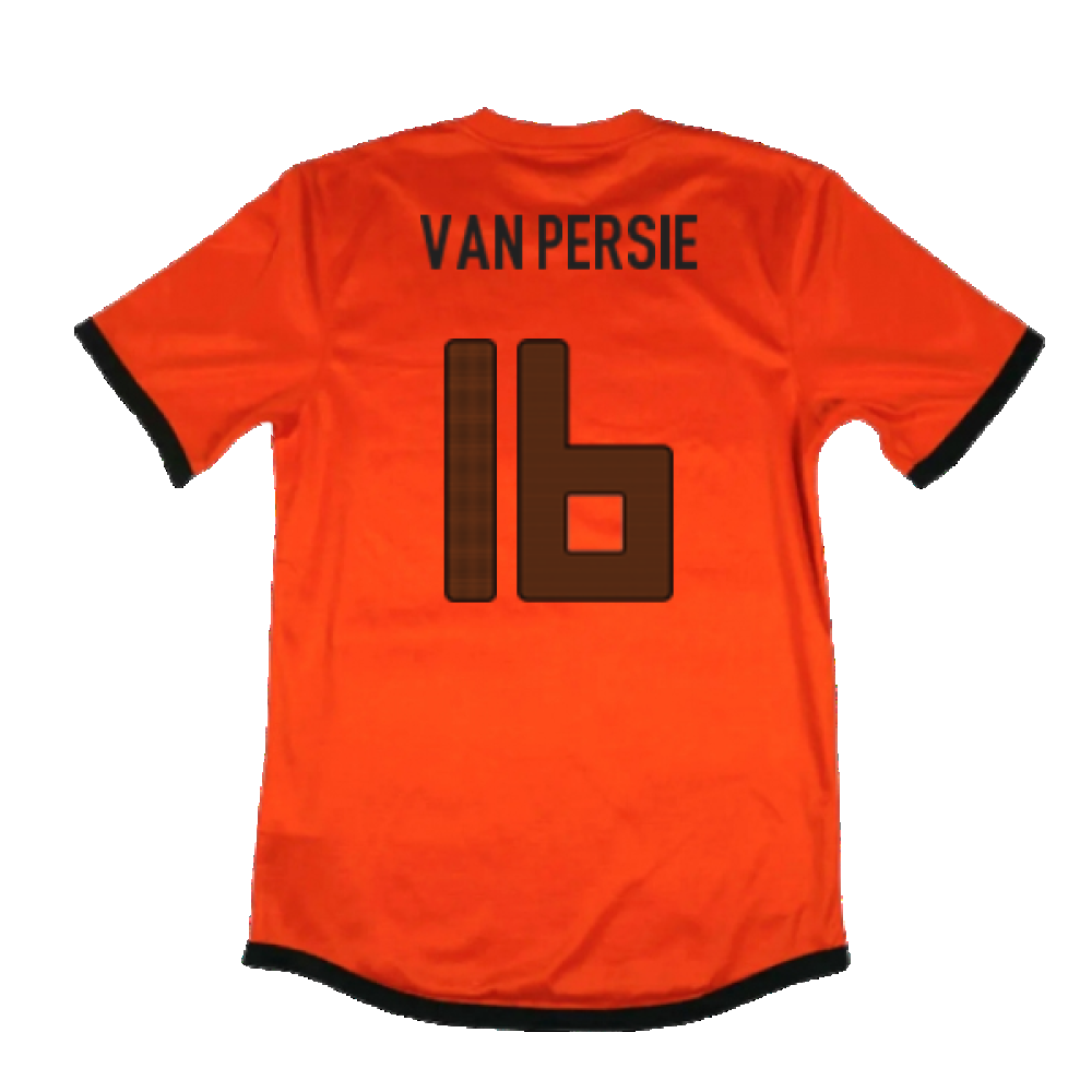 Holland 2012-13 Home Shirt ((Very Good) S) (Van Persie 16)