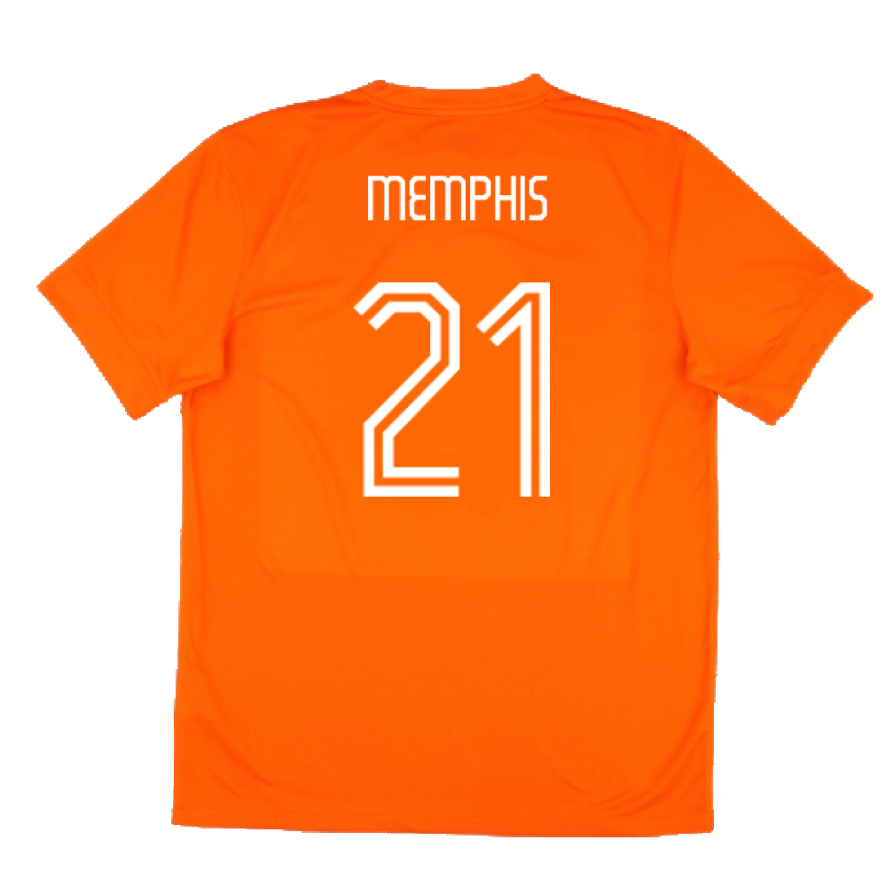 Holland 2014-15 Home Shirt (Good) (Memphis 21)