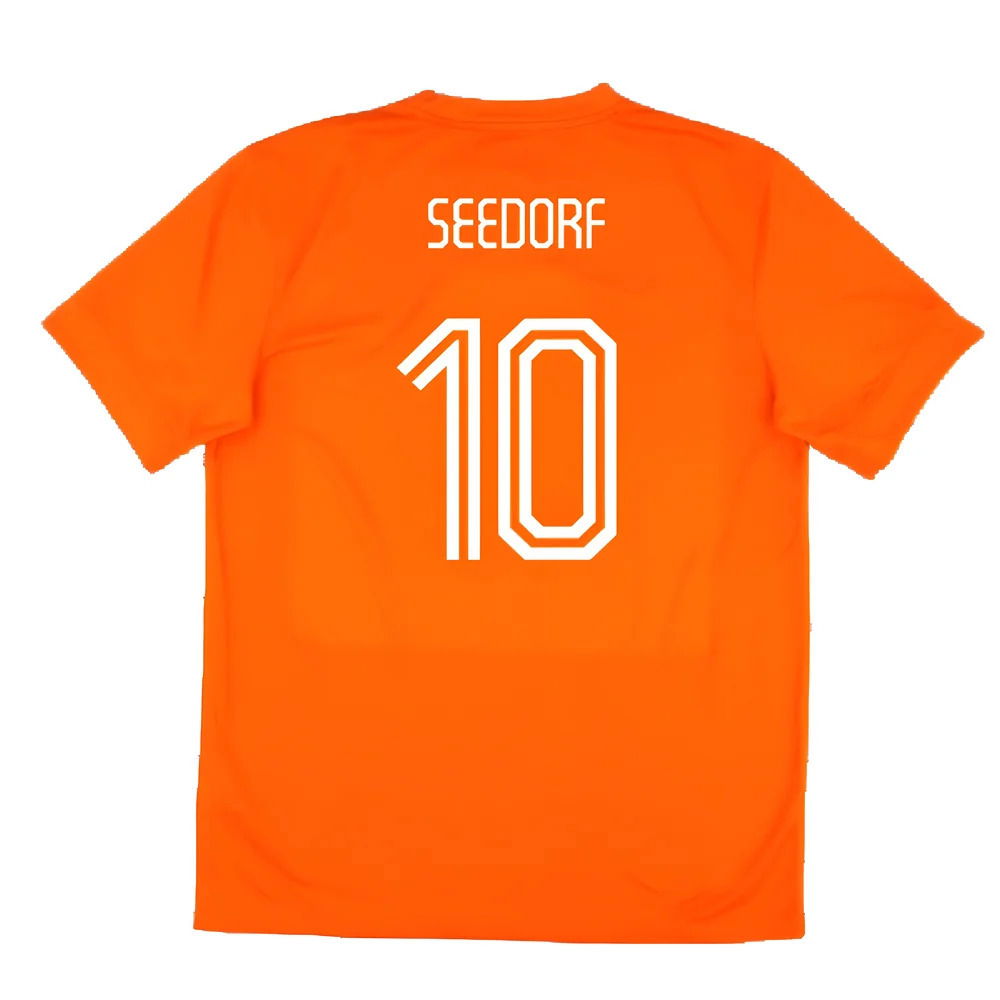 Holland 2014-15 Home Shirt (Good) (Seedorf 10)