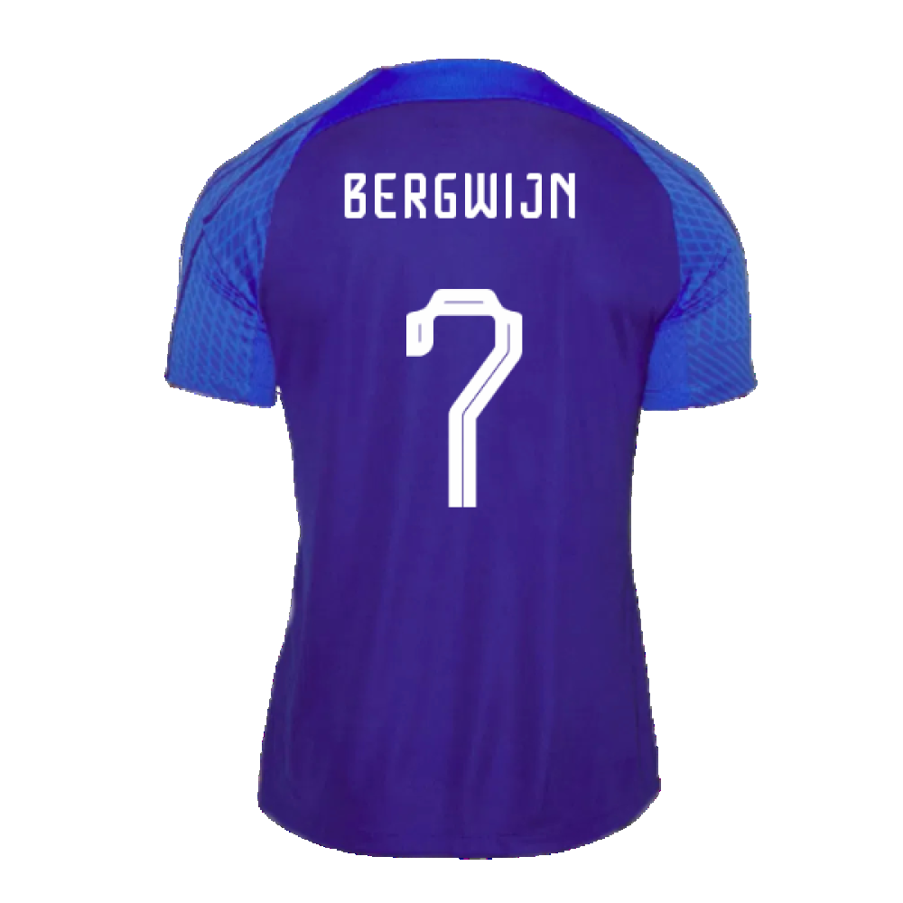 Holland 2022-23 Nike Training Shirt (L) (BERGWIJN 7) (Excellent)