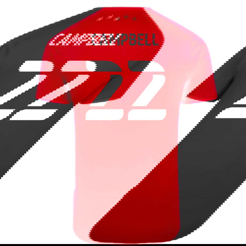 Huddersfield 2020-21 Away Shirt (XXL) (Mint) (Campbell 22)