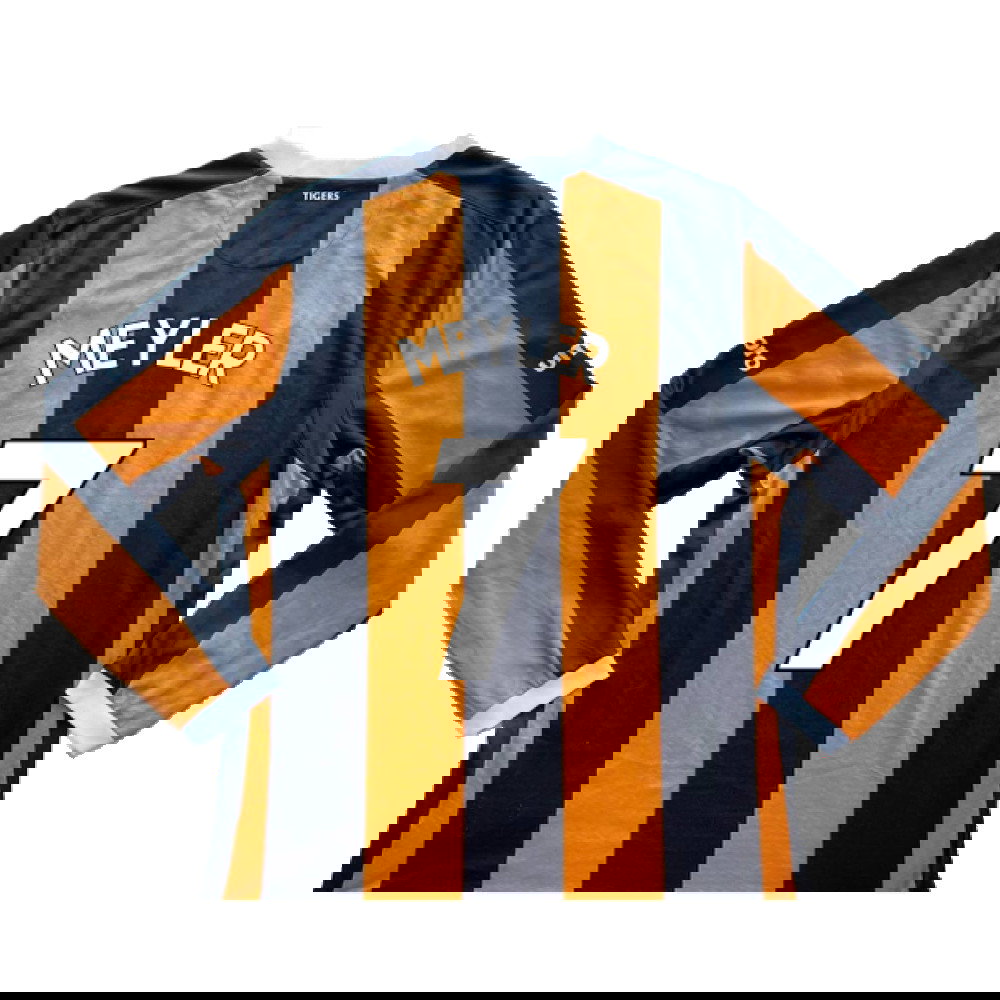 Hull City 2016-17 Long Sleeve Home Shirt (XXL) (Meyler 7) (Excellent)