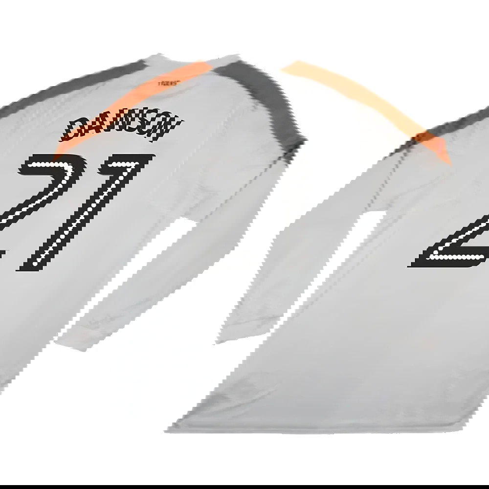 Hull City 2017-18 Long Sleeve Away Shirt (XXL) (Excellent) (Dawson 21)