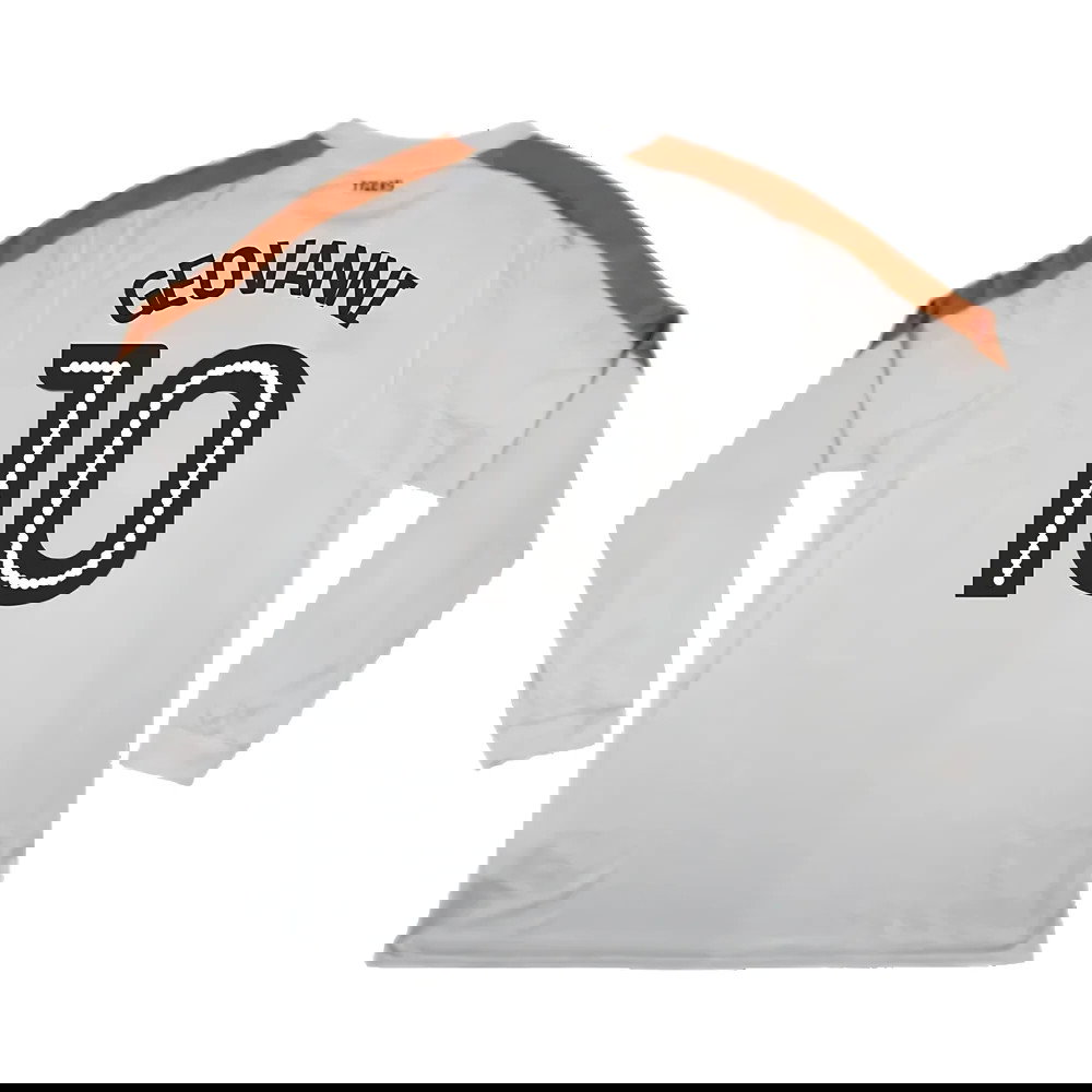 Hull City 2017-18 Long Sleeve Away Shirt (XXL) (Excellent) (Geovanni 10)