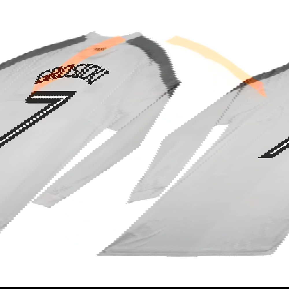 Hull City 2017-18 Long Sleeve Away Shirt (XXL) (Excellent) (Grosicki 7)