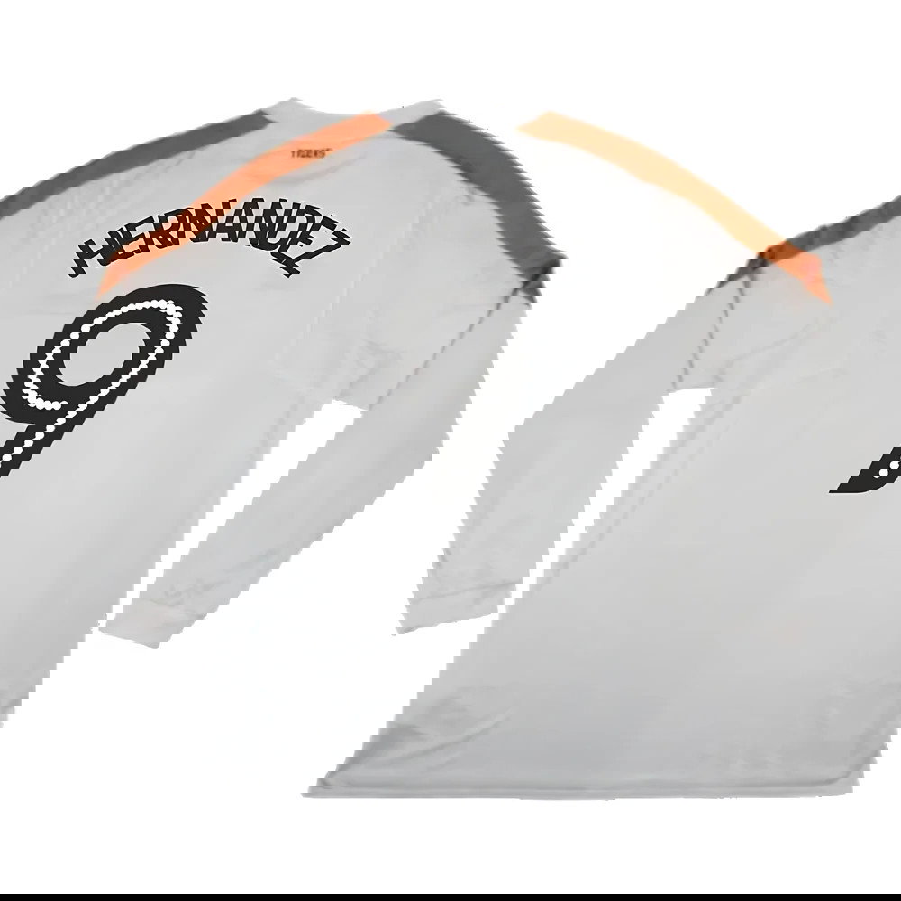 Hull City 2017-18 Long Sleeve Away Shirt (XXL) (Excellent) (Hernandez 9)