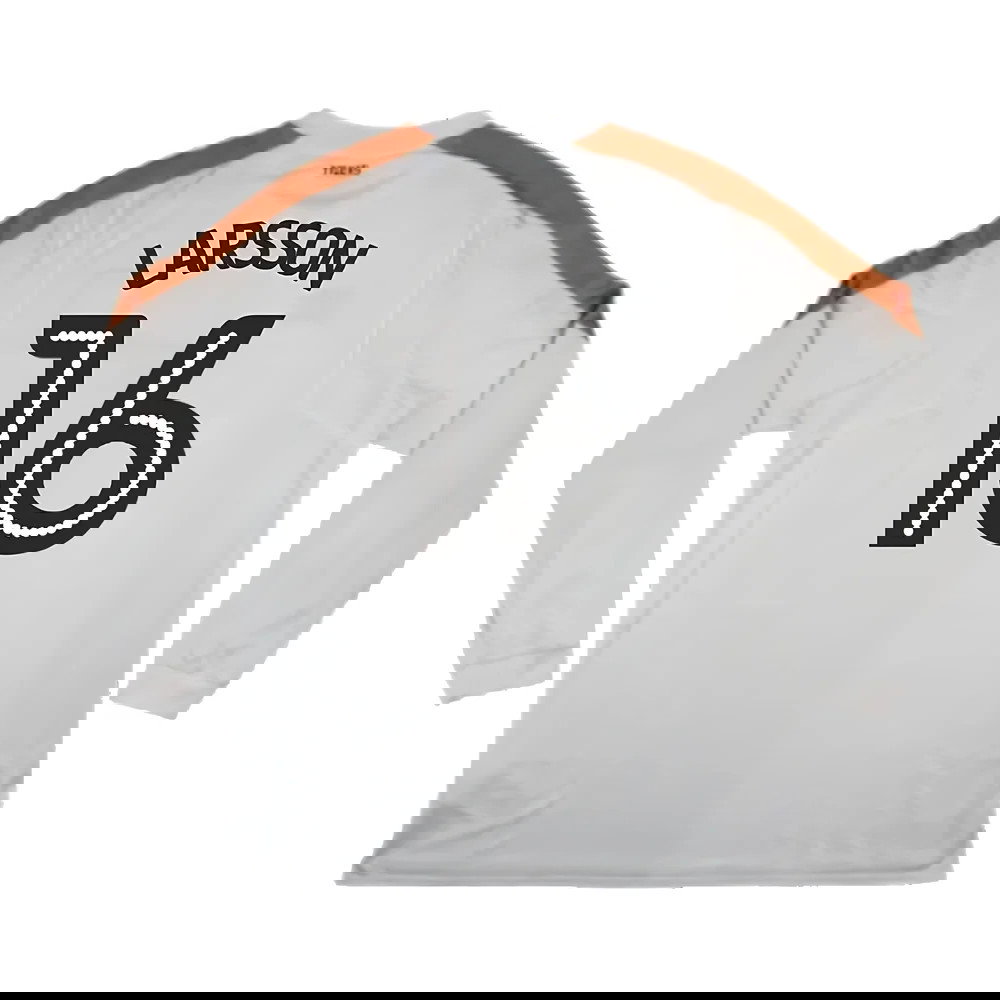 Hull City 2017-18 Long Sleeve Away Shirt (XXL) (Excellent) (Larsson 16)