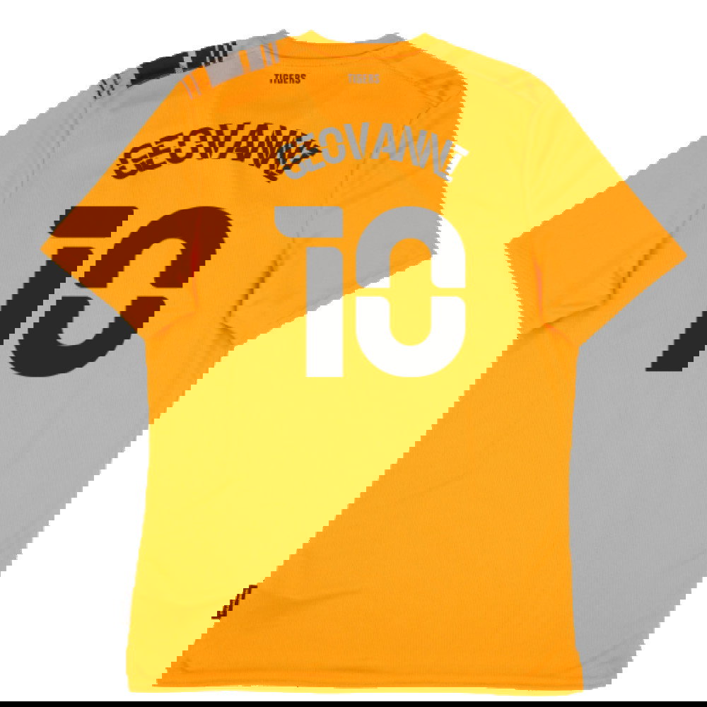 Hull City 2021-22 Home Shirt (Sponsorless) (M) (Excellent) (Geovanni 10)