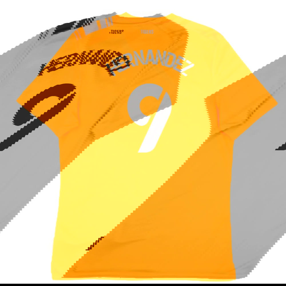 Hull City 2021-22 Home Shirt (Sponsorless) (M) (Excellent) (Hernandez 9)