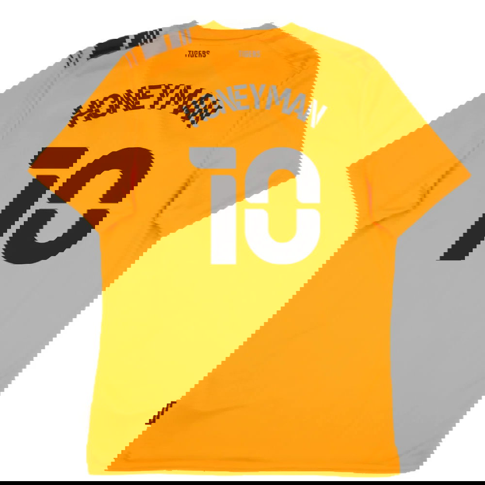 Hull City 2021-22 Home Shirt (Sponsorless) (M) (Excellent) (Honeyman 10)