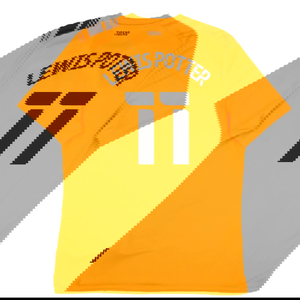 Hull City 2021-22 Home Shirt (Sponsorless) (M) (Excellent) (Lewis Potter 11)